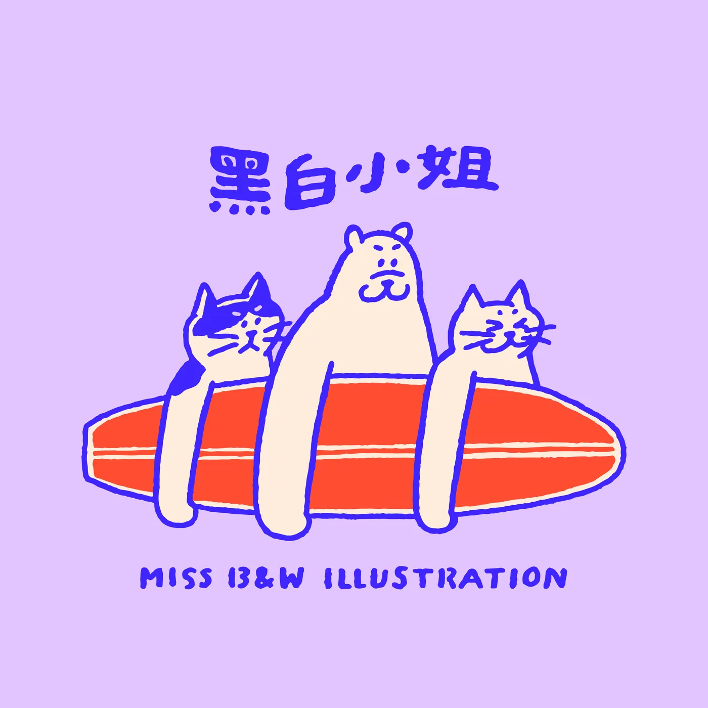 黑白小姐